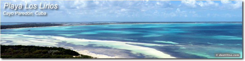 Playa los Lirios, Cayo Paredon Grande, Cuba