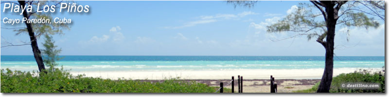 Playa los Pinos, Cayo Paredon Grande, Cuba